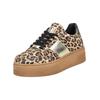 Plateausneaker STEVE MADDEN "STEVE MADDEN Sneaker Lederimitat", Damen, Gr. 38, braun (leopard), Lederimitat, casual, Schuhe