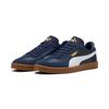 Sneaker PUMA "CLUB II ERA", Gr. 47, blau (puma navy, puma weiß), Leder, unifarben, sportlich, Schuhe