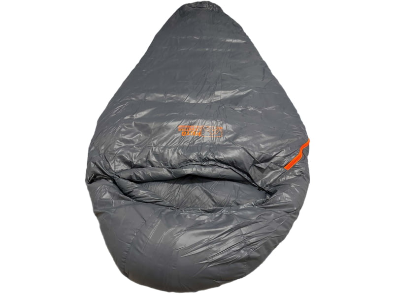 Huto Lifestyle Huto Three Season Down Sleeping Bag Left Hand Grey 200CM THREESEASN-SLPBAG-GRY-LFT