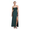 Abendkleid VERA MONT "Vera Mont Abendkleid mit Cut-Outs", Damen, Gr. 38, Normalgrößen, grün (dusty slate), Jersey, Obermaterial: 81% Polyamid, 19% Elasthan. Besatz: 81% Polyamid, 19% Elasthan. Futter: 100% Polyester., elegant, figurbetont lang, Kleider