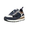 Sneaker BULLBOXER "Bullboxer Sneaker Leder", Herren, Gr. 41, blau (navy), Leder, casual, Schuhe