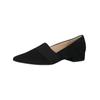 Pumps HÖGL "Högl Pumps Veloursleder", Damen, Gr. 35, schwarz, Veloursleder, casual, Schuhe
