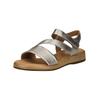 Riemchensandale GABOR COMFORT "Gabor Comfort Sandalen Leder", Damen, Gr. 40,5, puder, Leder, casual, Schuhe