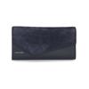 Clutch PETER KAISER "Peter Kaiser Taschen Veloursleder", Damen, Gr. one size, blau (dunkelblau), Veloursleder, Taschen