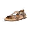 Riemchensandale BLOWFISH "Blowfish Sandalen Lederimitat", Damen, Gr. 37, braun (nuss), Lederimitat, casual, Schuhe