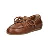 Slipper PAVEMENT "Pavement Slipper Leder", Damen, Gr. 40, braun, Leder, casual, Schuhe