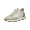 Sneaker NERO GIARDINI "Nero Giardini Sneaker Leder/Textil", Herren, Gr. 43, grau (grau, weiß), Leder, Textil, casual, Schuhe