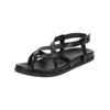 Riemchensandale BLOWFISH "Blowfish Sandalen Lederimitat", Damen, Gr. 40, schwarz, Lederimitat, casual, Schuhe