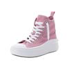 Sneaker CONVERSE "CHUCK TAYLOR ALL STAR MOVE PLATFORM", Gr. 37, cliffside rose, weiß, schwarz, Textil, sportlich, Schuhe