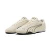 Sneaker PUMA "CATCH SD", Gr. 38, alpine snow, puma schwarz, Leder, unifarben, sportlich, Schuhe, Design auf den Spuren des Puma Speedcat