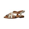 Riemchensandale PIKOLINOS "PIKOLINOS Sandalen Leder", Damen, Gr. 41, beige, Leder, casual, Schuhe