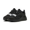 Sneaker PUMA "SOFT WIRED 2 PS", Gr. 32, schwarz-weiß (puma schwarz, puma weiß), Textil, sportlich, Schuhe