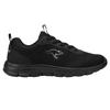 Sneaker KANGAROOS "K-RF ALEA", Gr. 38, schwarz (jet schwarz, mono), Textil, Synthetik, sportlich, Schuhe