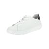Sneaker GEOX "Geox Sneaker Leder/Textil", Herren, Gr. 41, weiß, navy, Leder, Textil, casual, Schuhe