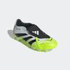 Fußballschuh ADIDAS PERFORMANCE "PREDATOR PRO FOLD-OVER TONGUE MG", Gr. 42, bunt (cloud weiß, core schwarz, lucid lemon), Synthetik, sportlich, Schuhe, geeignet für Rasen- und Kunstrasenplätze