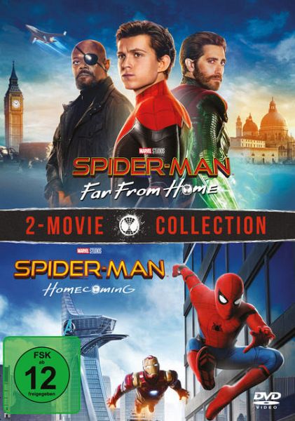 Spider-Man: Far from home & Spider-Man: Homecoming DVD-Box (DVD) - Sony Pictures Home Entertainment (SPHE)