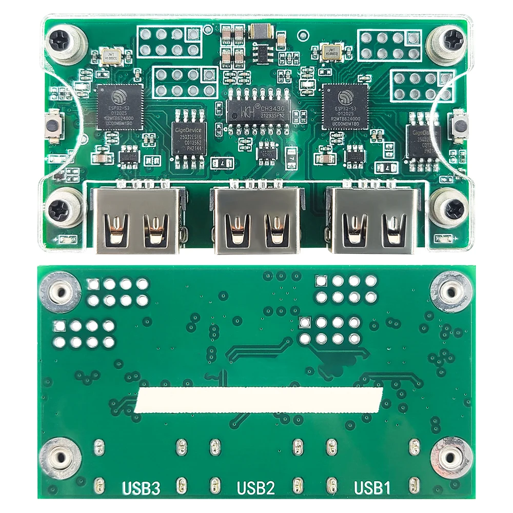 ESP32-S3 MAKCU Development Board Modul Präzisionslieferung Unabhängige DMA-Architektur mit 3D-Gehäuse Dual ESP32-S3-Chips Image