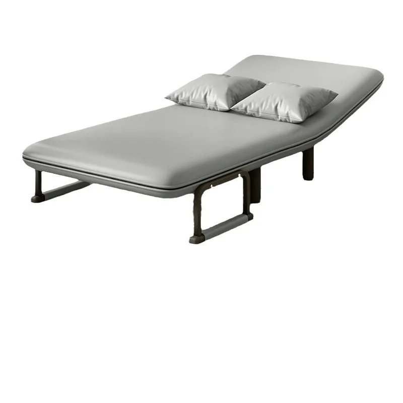 Schlafsofa, faltbar, doppelter Verwendungszweck, Balkon, Wohnzimmer, multifunktionales, ausziehbares, variables Doppelbett mit Push-Pull Image