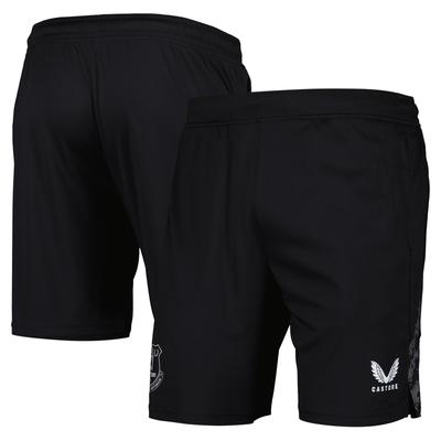 Everton Castore Torwart Reißverschluss Trainingsshorts - Schwarz - Kinder Image