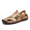 Große Größe Frühling und Herbst neue Stil Freizeitschuhe für Herren große Bohnen Schuhe handgenähte Lederschuhe lässig flacher Boden