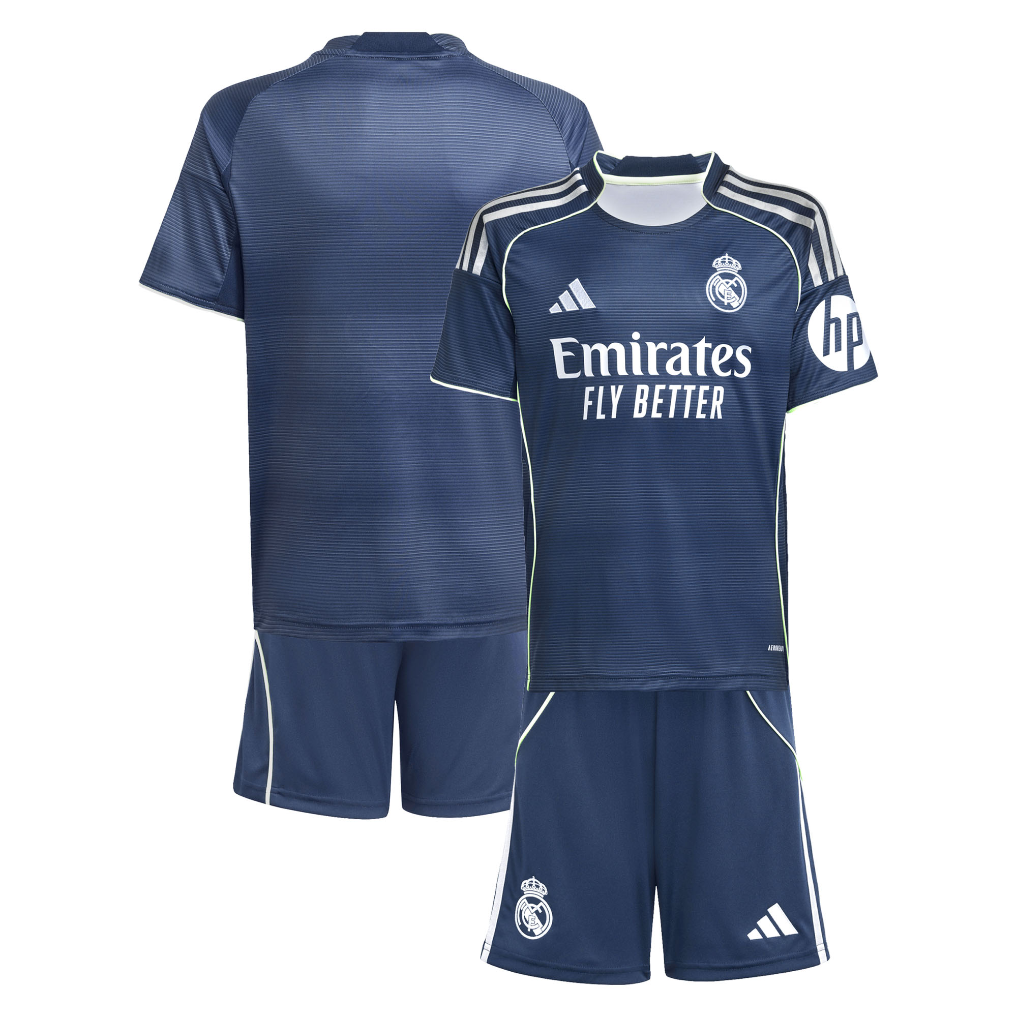 Real Madrid adidas Mini-Auswärtsausrüstung 2025-26 - Jugendliche Image