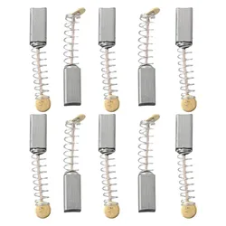 Balais de carbone pour moteurs électriques, 10 pièces, 10x5x5mm, pièces de rechange, balais de carbone pour moteur électrique, accessoire d'outils électriques