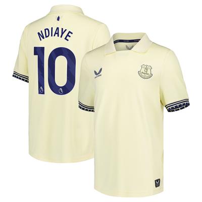 Everton Castore Auswärtstrikot 2025-26 – Kinder mit Aufdruck Ndiaye 10 Image