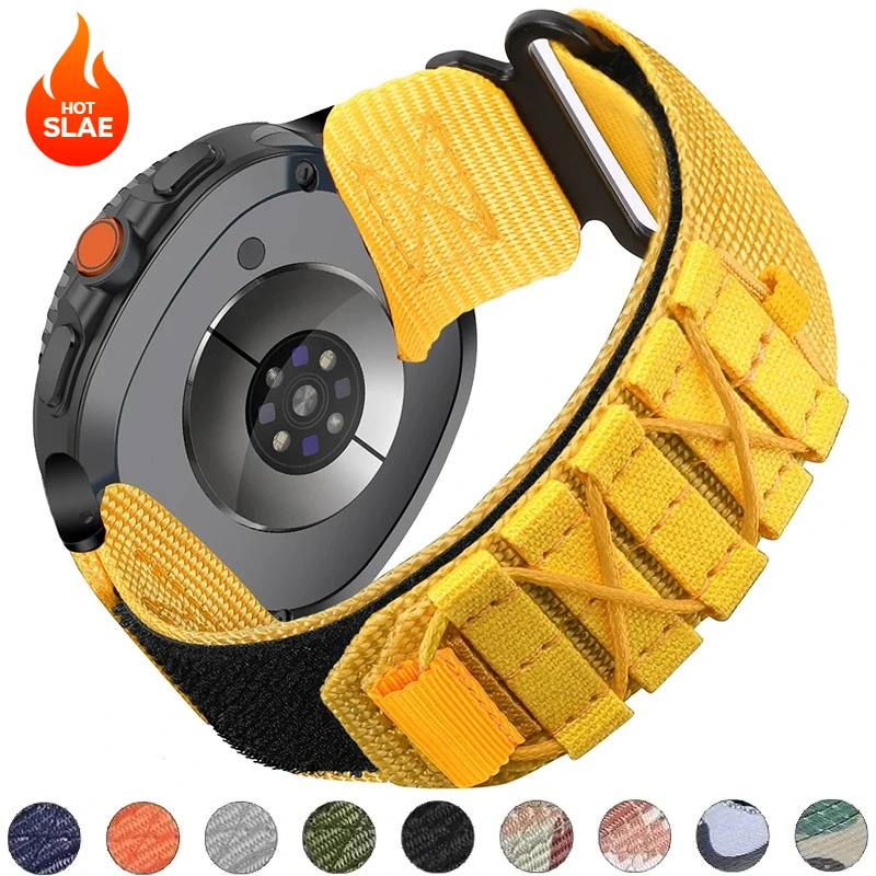 Nylonarmband für Samsung Galaxy Watch Ultra 2, keine Lücken, Quick-Fit-Band, Sportarmband für Galaxy Watch 8 40, 44/8, klassisches Armband Image