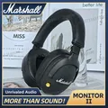 Marshall MONITOR II Cuffie Bluetooth senza fili Auricolari pieghevoli per bassi pesanti Cuffie con microfono per musica classica rock retrò