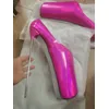 SDTRFT 30 cm Dünne High Heels Sexy Weibliche Pumpen Frauen Hochzeit Schuhe Stahlrohr Dance Laufsteg Zeigt Runde Kappe Stilettos plus Größe