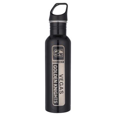 Vegas Golden Knights 26oz. Edelstahl-Wasserflasche mit Lasergravur Image