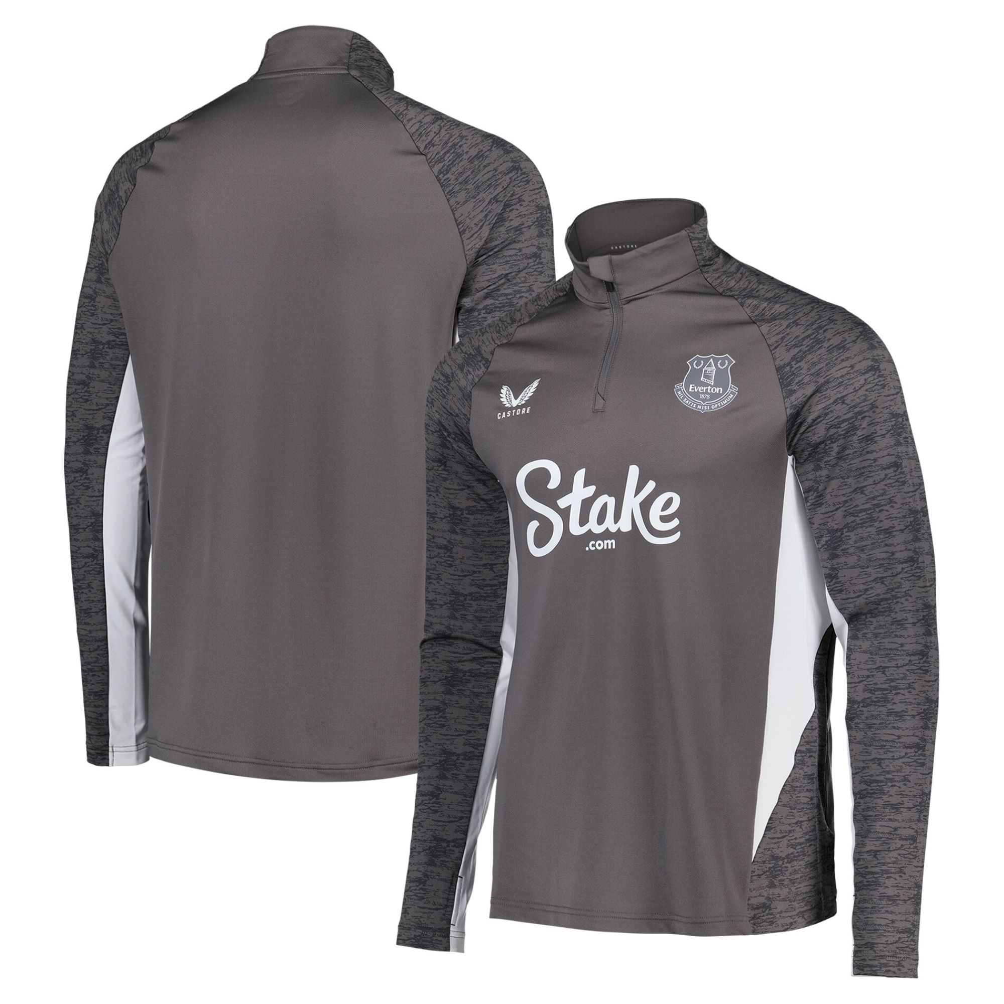 Everton Castore Spieler Trainingsmidlayer - Grau Image