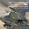 C032 UH-1 brushless RTF RC Helicopter 6-axis Gyroscope One Click 3D Flip Optical flow positioning UH1 helicopter model Hobby Toy