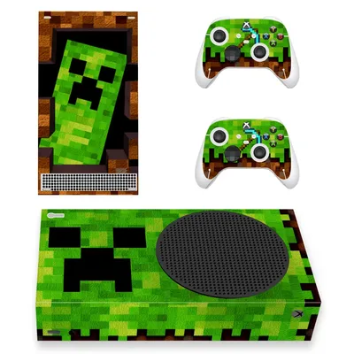 New Game Skin Sticker Decal Cover for Xbox Series S Console and 2 Controllers Xbox Series Slim Skin Sticker Vinyl
