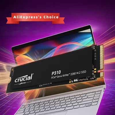 Crucial SSD P310 M.2 2280 1TB 2TB PCI-Express 4.0 x4 NVMe 3D NAND Internal Solid State Drive – Up to 7,100 MB/s