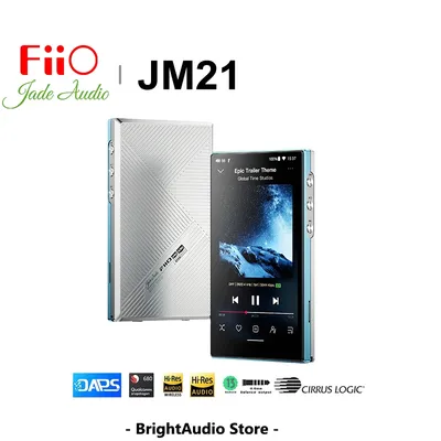 FiiO JM21 Protable Hi-Res Audio Lossless Music Player MP3 Android 13 dual CS43198 DAC Snapdragon 680 Bluetooth WiFi