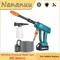 Nananuu Wireless Pressure Wash Gun Pipe Adjustable Portable Pressure Washer Lightweight Cordless Jet Wash Car Washer