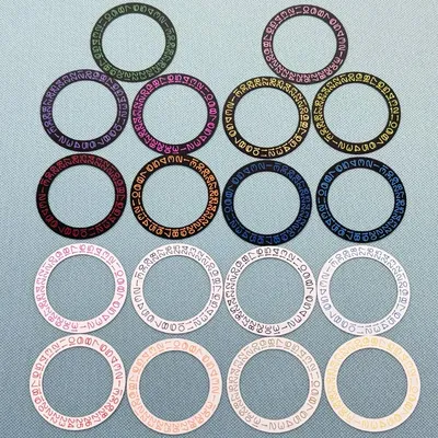 NH35 NH36 Movement Day Date Dial Patch Fit NH35 NH36 4R35 4R36 Automatic Mechanical Movement NH35 Date Dial Wheel Paste Patches