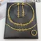 EMMA Fashion Dubai Gold Plated Beads Necklaces Earrings Rings Fine Jewelry Sets For Women Wedding Party Jewelry Gifts FHK21420