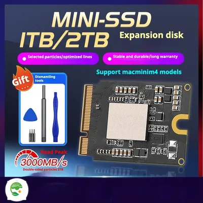 Solid State Drive Kit 1T/2T For MAC MINI M4 SSD Capacity Upgrade Toshiba/SSD New Particles Upgrade Memory DIY Reair Kit