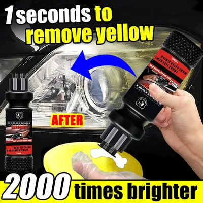 Car Headlight restoration Polishing Repair Fluid lamp Coating polisher Wax Agent cleaner for restoration Remove Oxidation