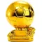 European Football Golden Ball Trophy Souvenir Soccer Spherical Champion Player Competition Award Fans Gift Football Cup Golden