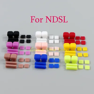 1set Replacement For Nintendo DS Lite Console Screw Rubber Feet Cover For NDSL Upper LCD Screen Screws Cover Rubber