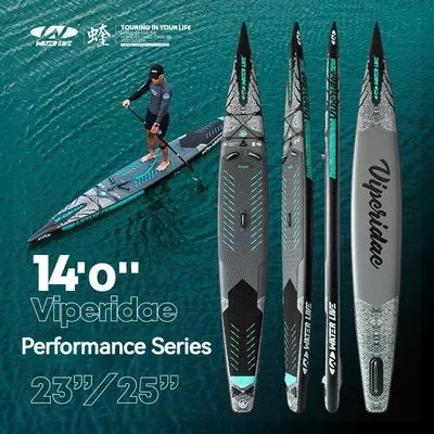 WATER LIVE Viperidae 14’0" Professional Racing Sup Board Inflatable Stand Up Paddle Boards Sup Electric Motor With Accessories