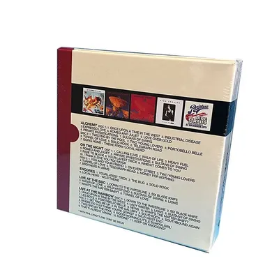 New Heavy Metal Rock Band Music CD Collection Gift Box Strait British Rock Band (1978-1992) 8CD