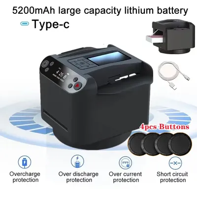2 in 1 Automatic Card Shuffler Dealer Machine 360° Rotating Playing Cards Shuffling Dealing Tool Home Party Poker Device