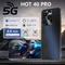 Fiber Cases For Hot 40 Pro Mobile Phones 5G Dual Sim Android Cellphones Case For Smartphone 6800mAh Cell Phone Cover