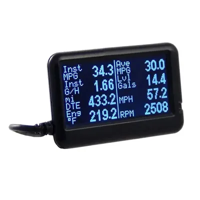 UltraGauge EM Plus v1.4 Automotive OBD2 Car OBD Scanner Code For BMW Nissan Toyota Reader Gauges Calculator