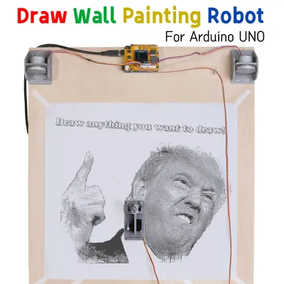 Drawbot Draw Line Plotter Wall Painting Robot Maker Project Kit Polargrap