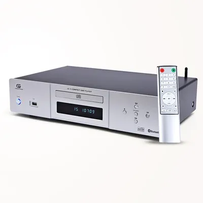 HIFI Professional CD Player Bluetooth 5.3 DA11 Movement Lossless Home CD Turntable USB Read OPA1612 Op Amp Toroidal Transformer